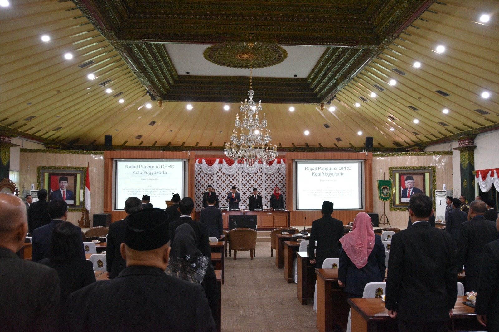 Ketua Pengadilan Negeri Yogyakarta Menghadiri Sidang Paripurna Agustus 2023