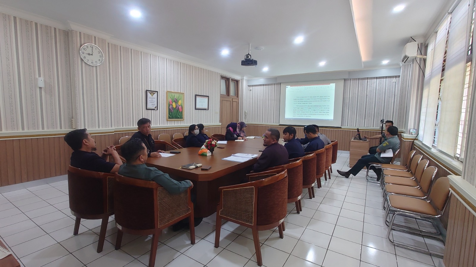 Rapat Koordinasi Tim Penyusun Usulan Kenaikan Kelas Pengadilan Negeri Yogyakarta