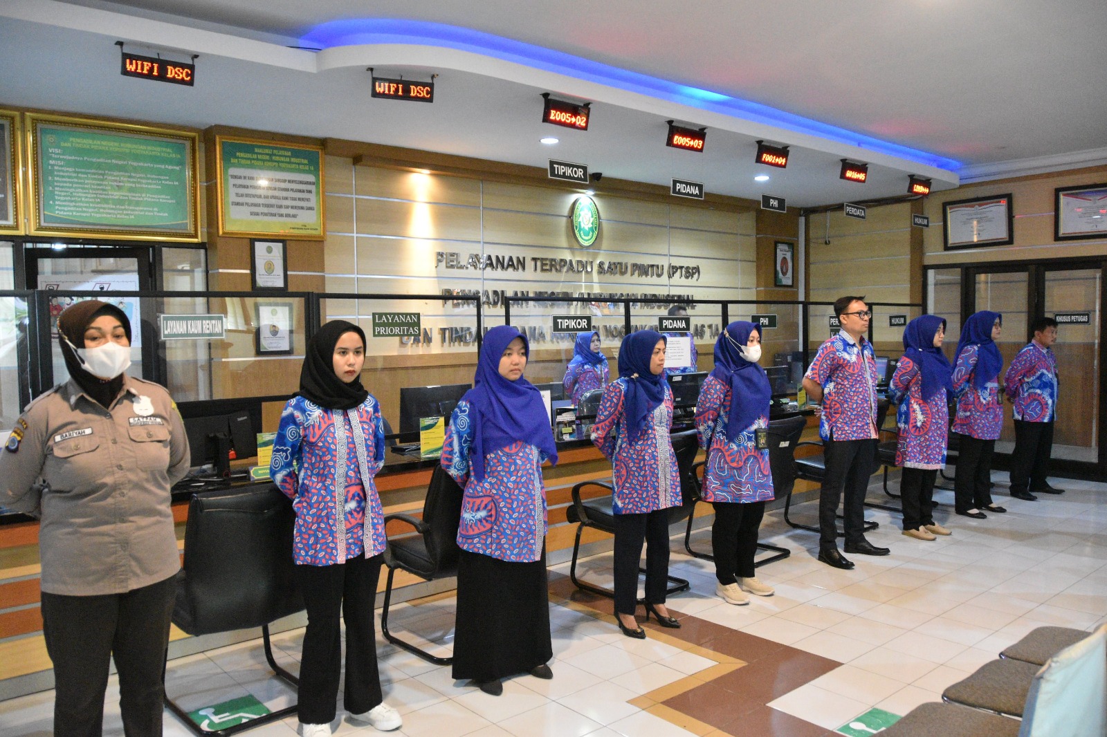 Apel Pagi Rutin Petugas PTSP 7 September 2023
