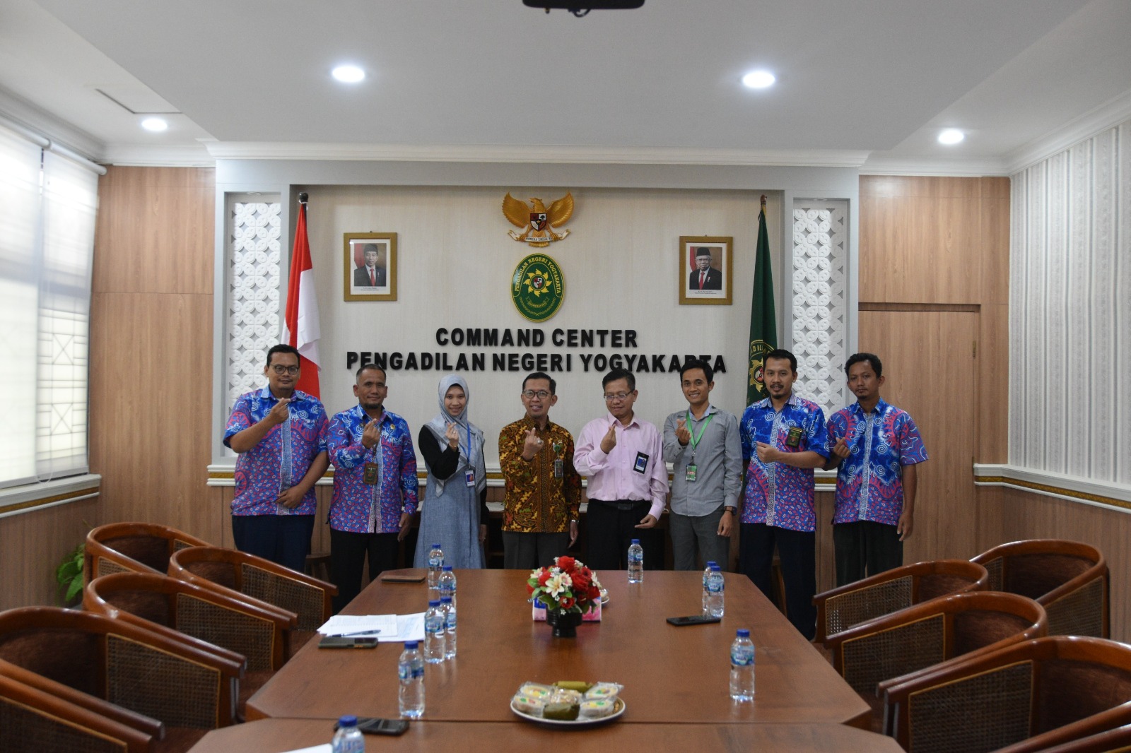 Pengadilan Negeri Yogyakarta Mendapatkan Monev Kinerja Penganggaran K/L TA 2023 oleh Direktorat Jenderal Anggaran Kementerian Keuangan RI