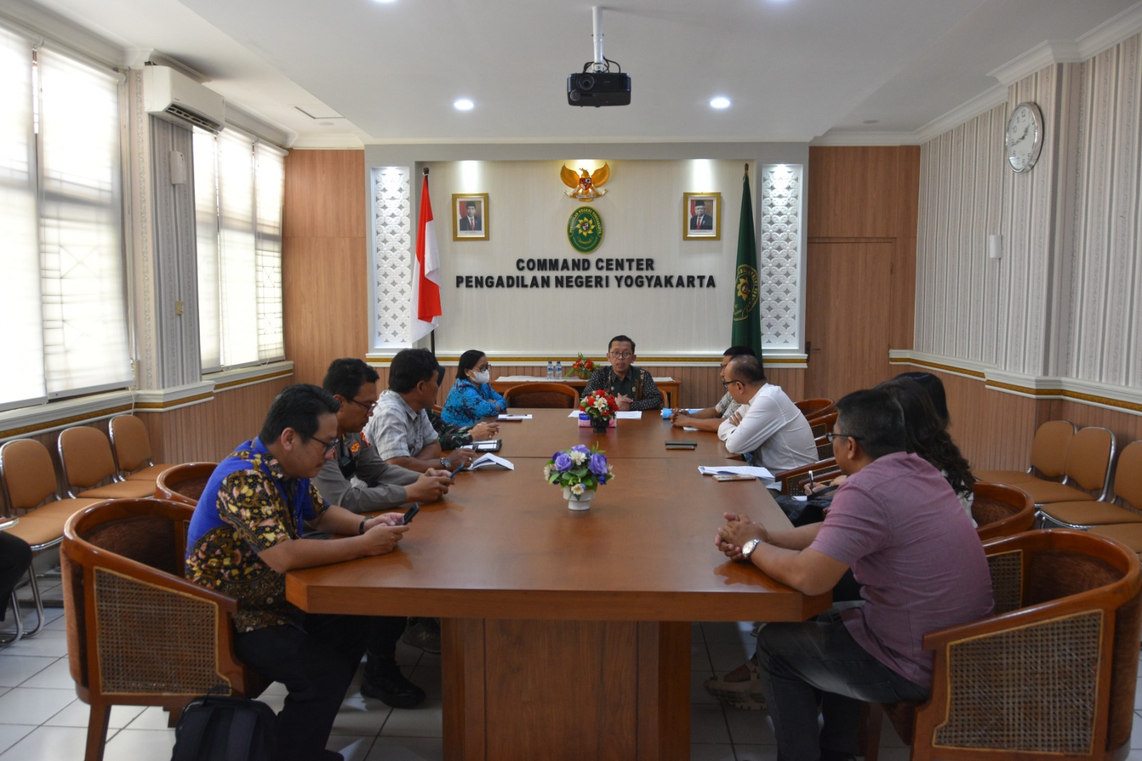 Rapat Koordinasi terkait Pelaksanaan Eksekusi Perkara Perdata Pengadilan Negeri Yogyakarta