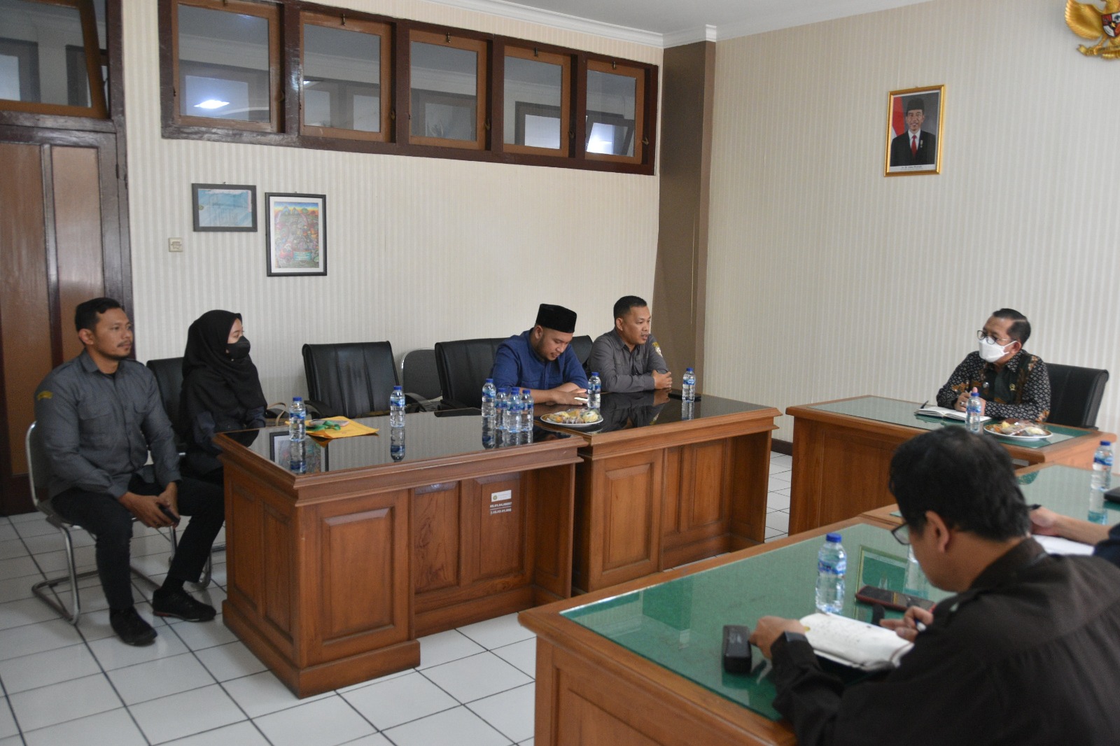 Kunjungan Kerja Badan Pengawasan Pemilihan Umum Kota Yogyakarta ke Pengadilan Negeri Yogyakarta