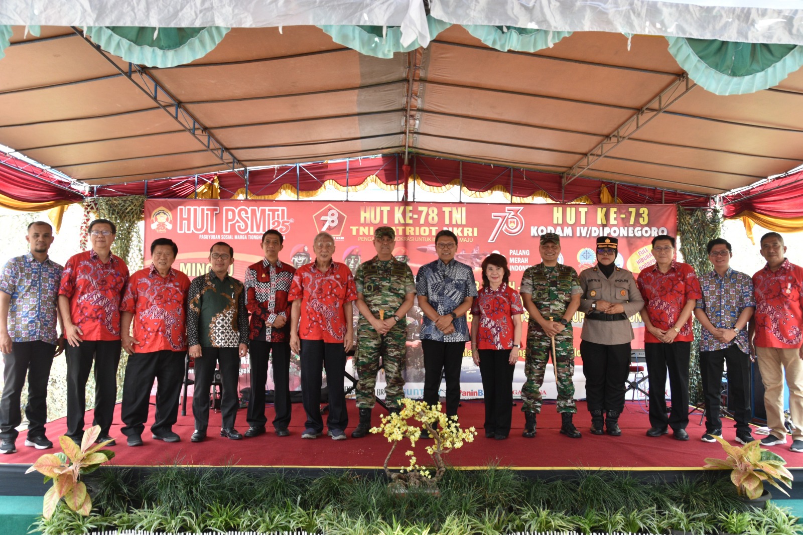 Ketua Pengadilan Negeri Yogyakarta Menghadiri Bakti Sosial di Klenteng Poncowintatan Yogyakarta