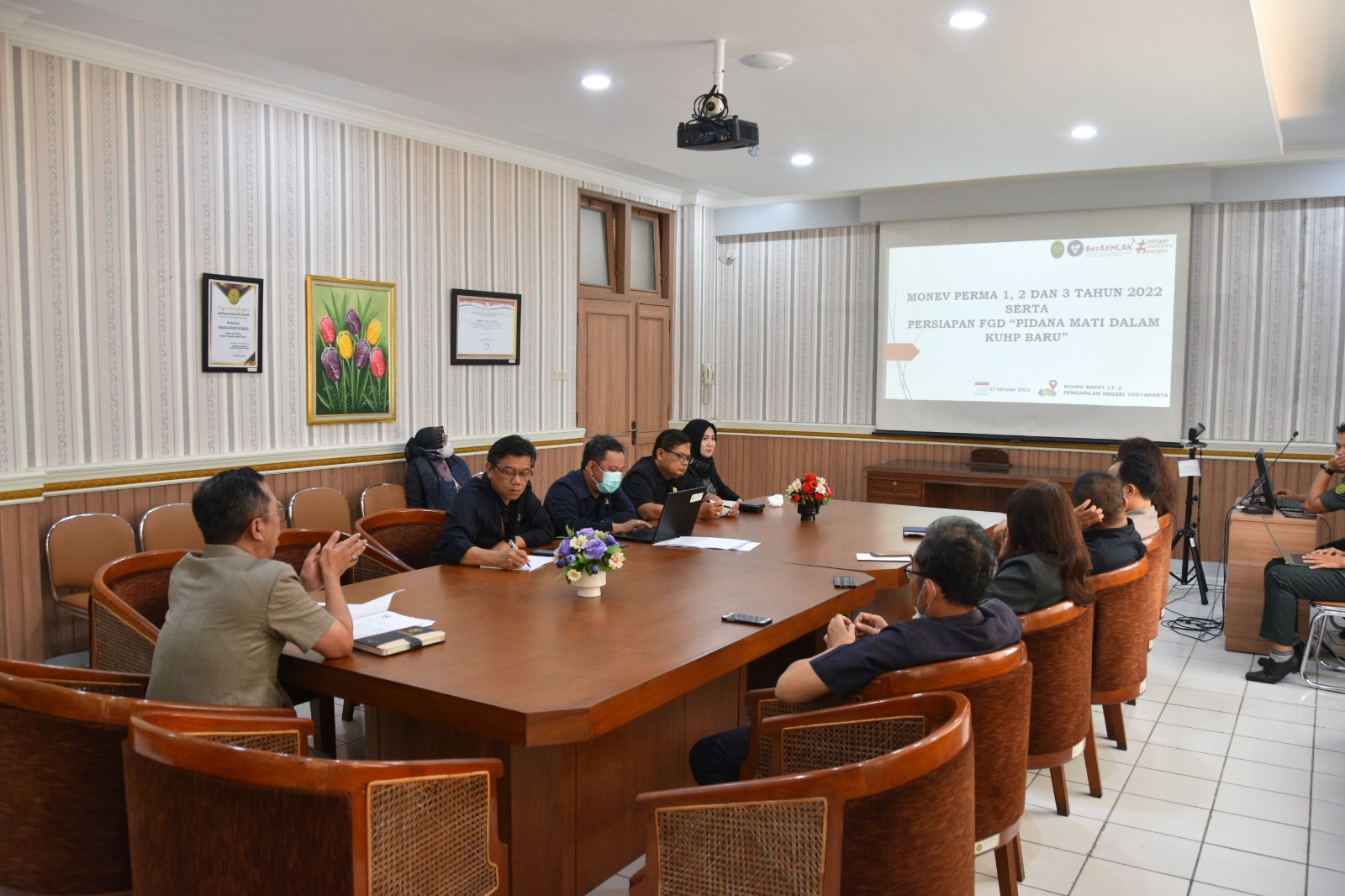 Monev Perma 1, 2 dan 3 Tahun 2022 serta Persiapan FGD 