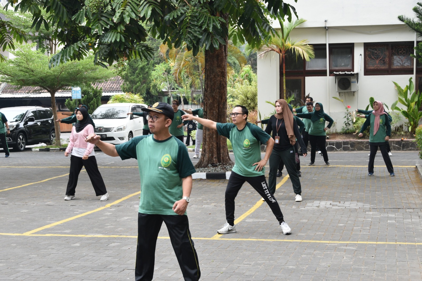 Senam Pagi Pengadilan Negeri Yogyakarta 20 Oktober 2023