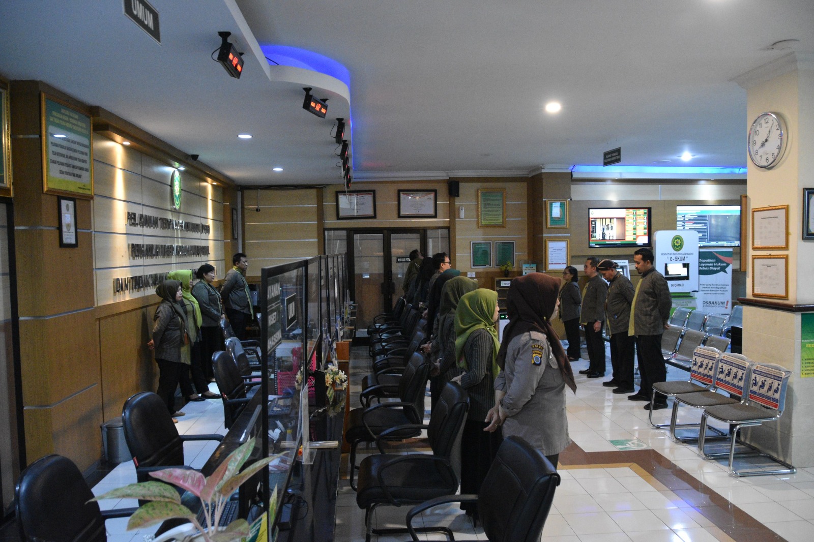 Apel Pagi Rutin Petugas PTSP 2 November 2023