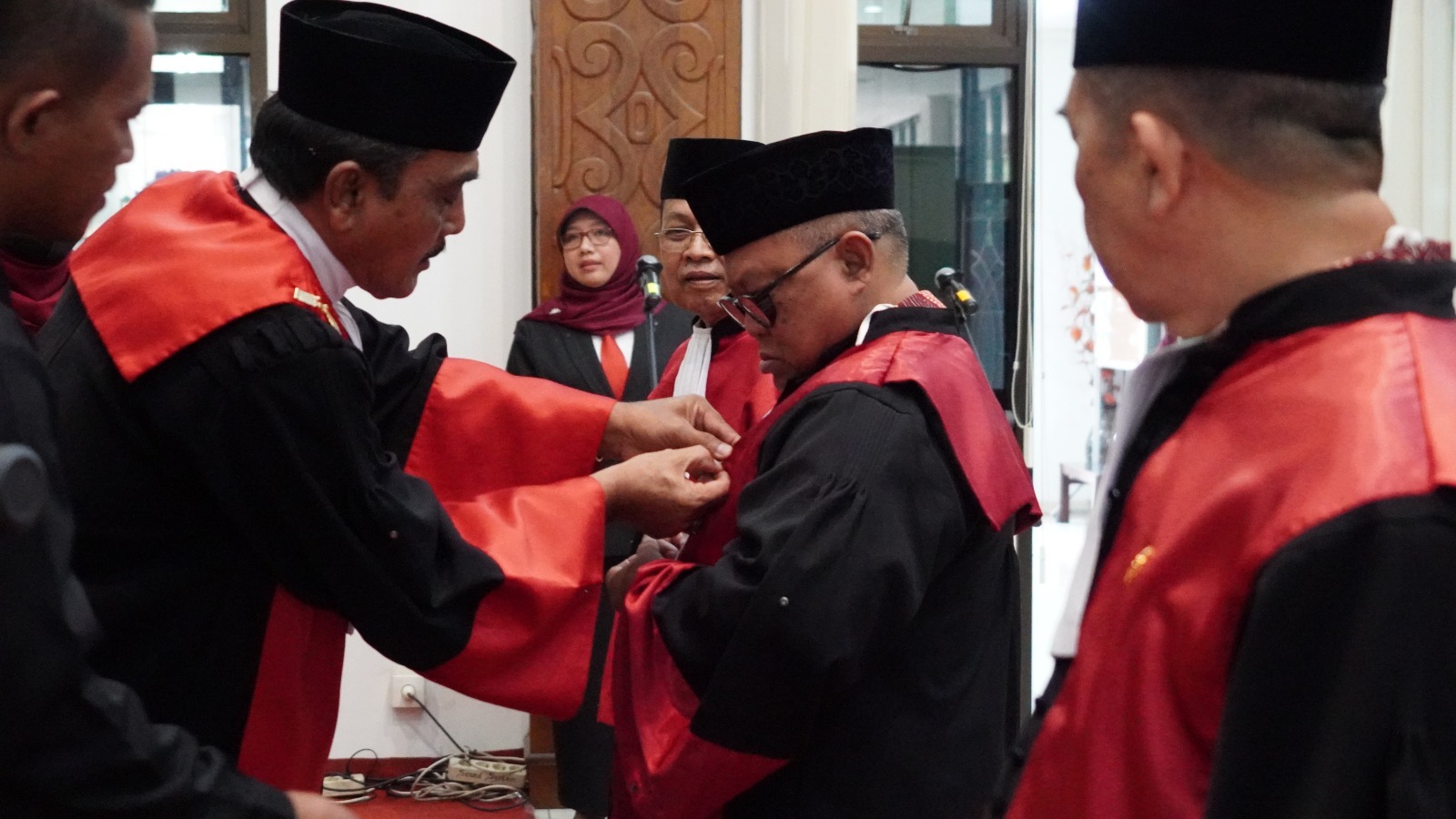 Ketua Pengadilan Negeri Yogyakarta Menghadiri Wisuda Purna Bhakti Hakim Tinggi dan Hakim Yustisial, Purna Tugas Sekretaris dan Panitera Pengganti, Alih Tugas Hakim Yustisial dan ASN pada Pengadilan Tinggi Yogyakarta