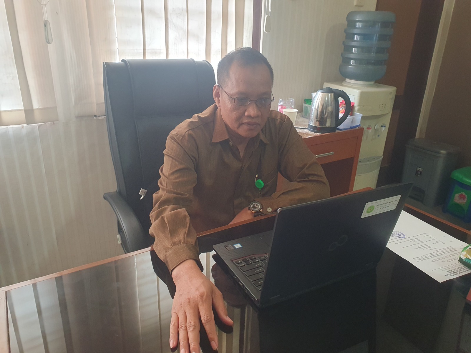 Hakim Pengadilan Negeri Yogyakarta Mengikuti Kegiatan Talk Show secara Online
