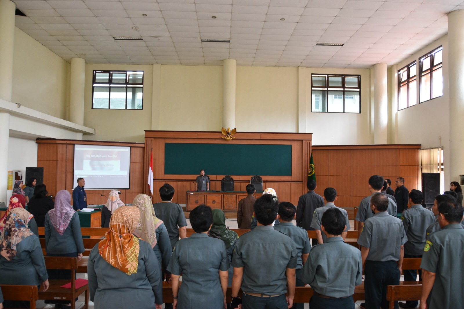 Rapat Pembinaan dan Monev Kinerja Pengadilan Negeri Yogyakarta Bulan Oktober 2023