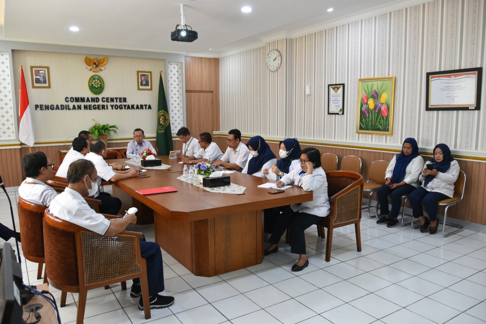 Rapat Koordinasi Monev Pelatihan SPPA Pengadilan Negeri Yogyakarta
