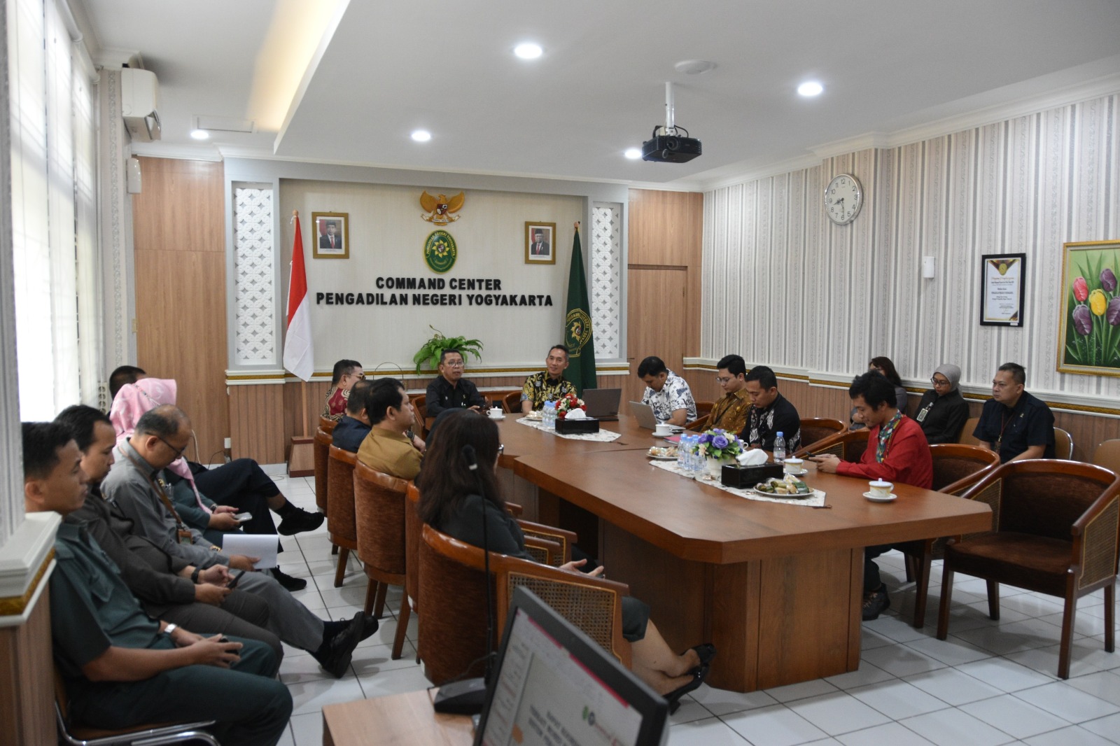 Monev Pasca Pelatihan Sertifikasi SPPA oleh Pusdiklat Teknis Mahkamah Agung RI