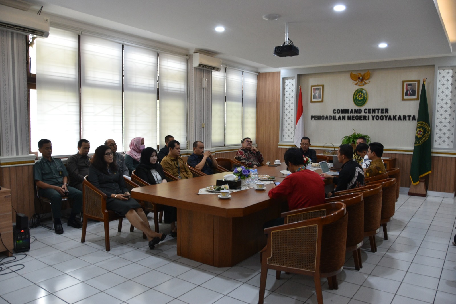 Monev Pasca Pelatihan Sertifikasi SPPA oleh Pusdiklat Teknis Mahkamah Agung RI