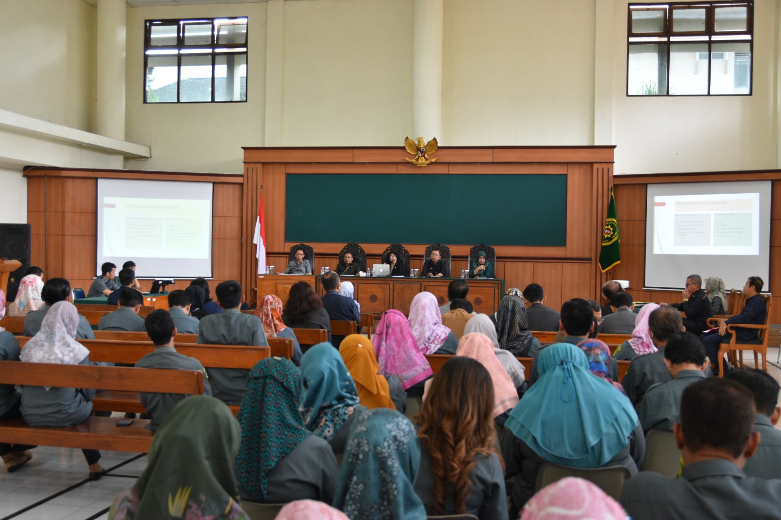 Pembinaan oleh Wakil Ketua Pengadilan Tinggi Yogyakarta di Pengadilan Negeri Yogyakarta
