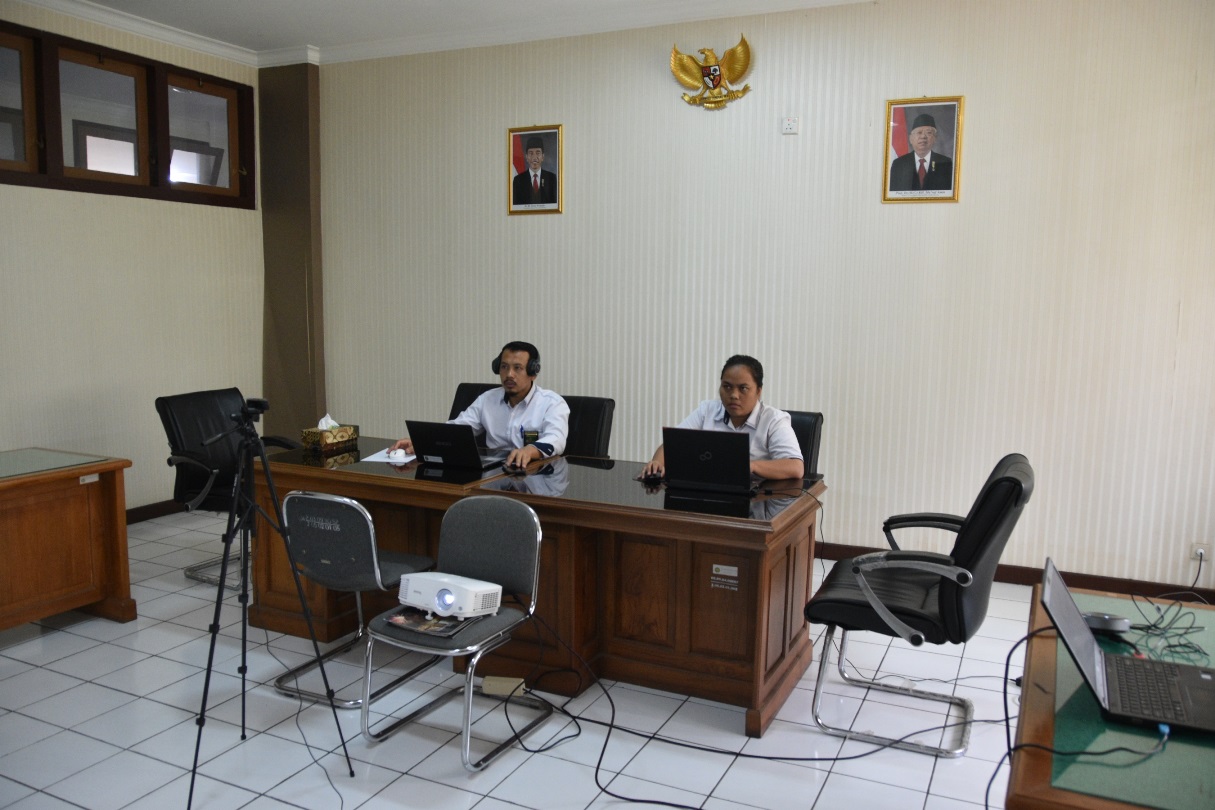 Pengadilan Negeri Yogyakarta Mengikuti Update Evaluasi Pengadaan Aplikasi e-Sadewa