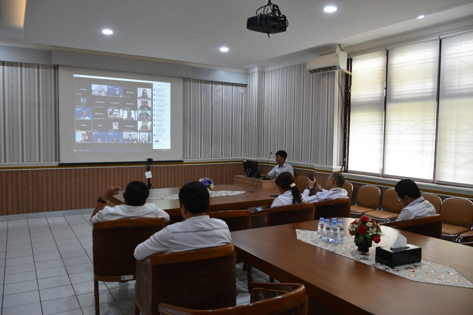 Pengadilan Negeri Yogyakarta Mengikuti Webinar Pemberantasan Perdagangan Orang dari Hulu