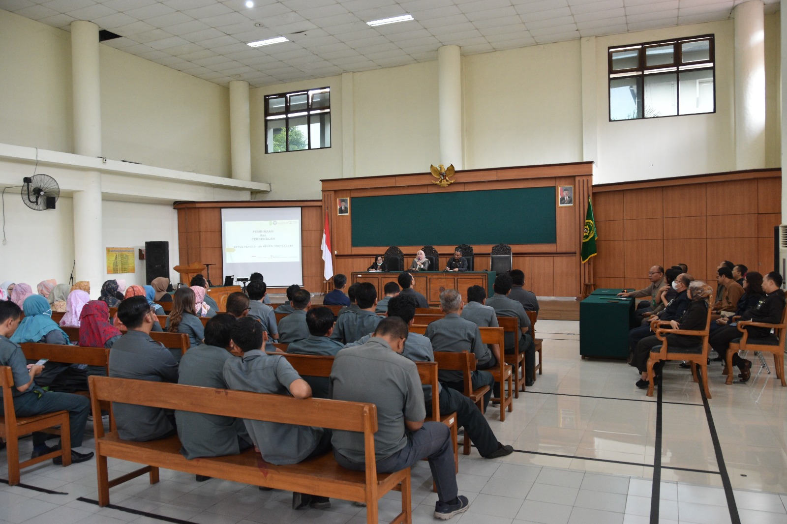 Pembinaan dan Perkenalan Ketua Pengadilan Negeri Yogyakarta