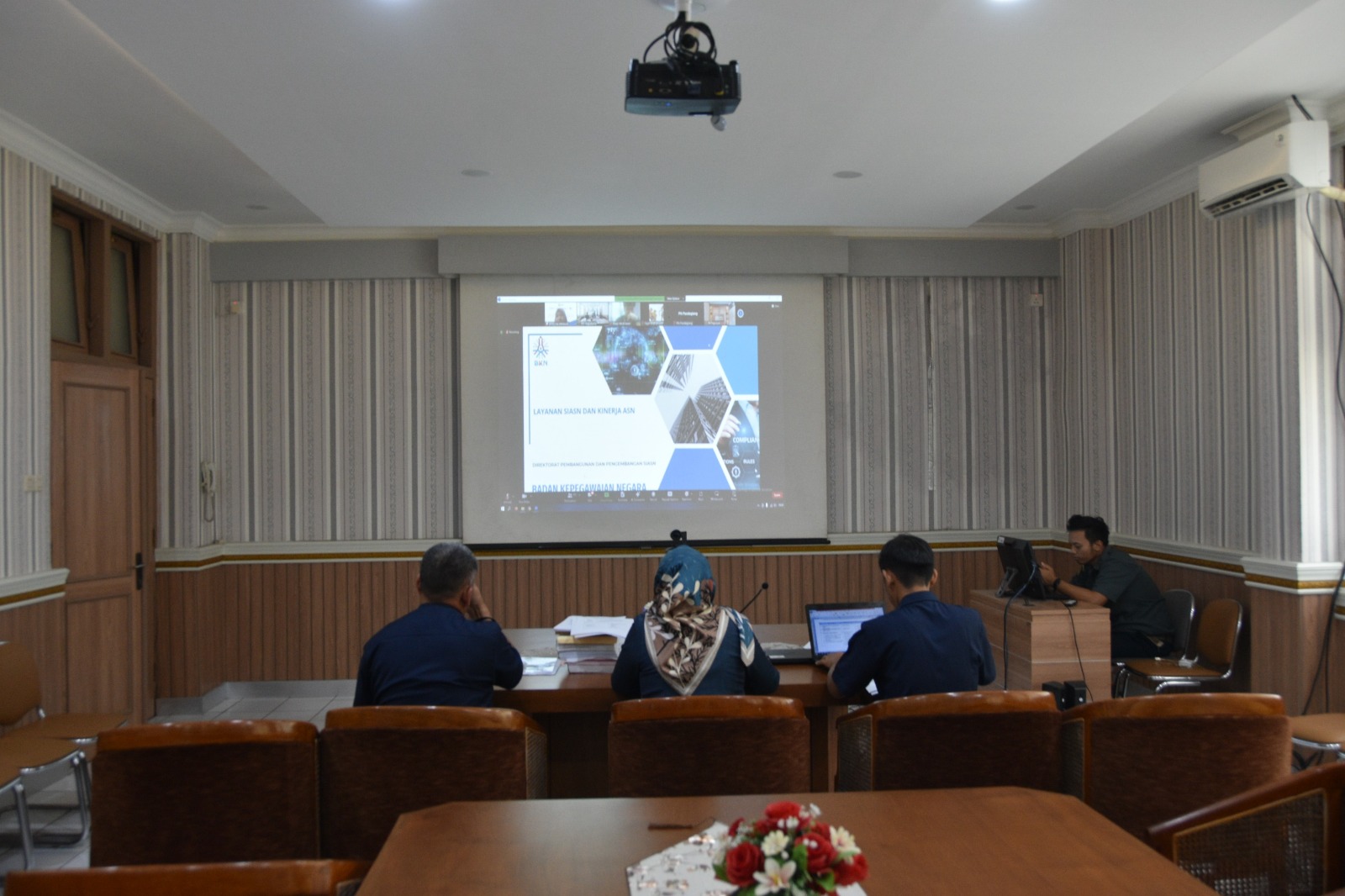 Pengadilan Negeri Yogyakarta Mengikuti Sosialisasi Menu Angka Kredit dan Persetujuan PAK pada Aplikasi e-Kinerja
