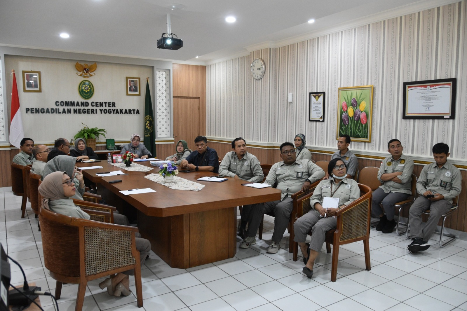 Rapat Persiapan Perlombaan Badan Peradilan Umum Mahkamah Agung RI