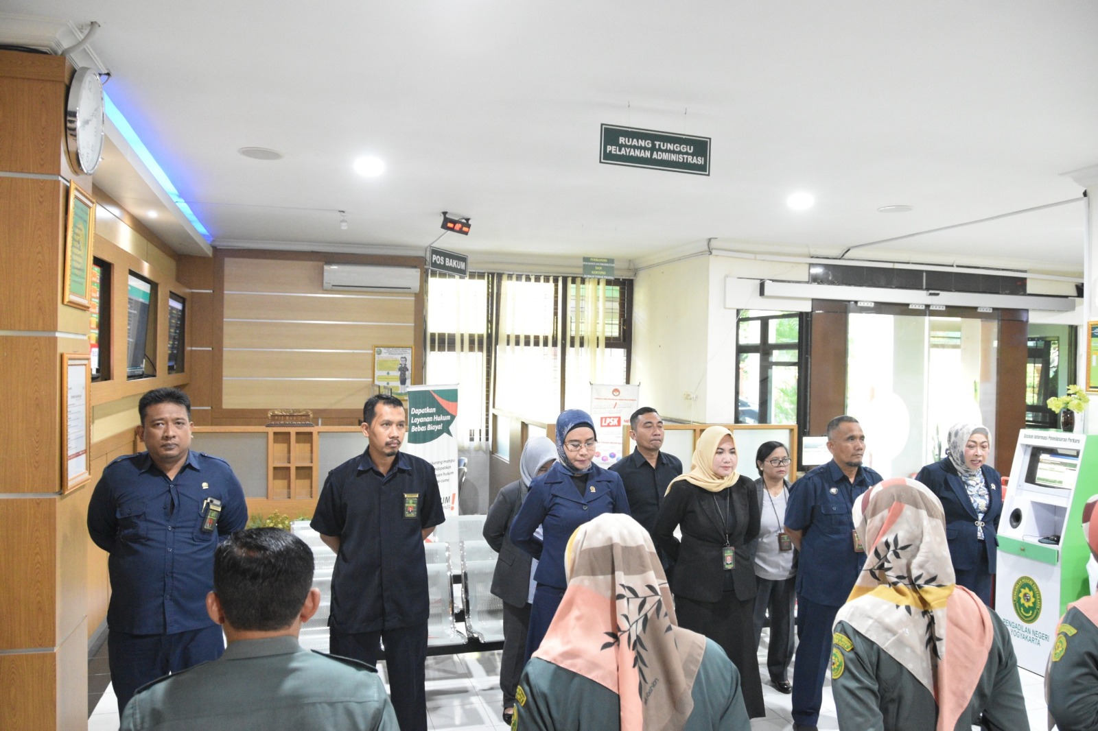 Apel Pagi Rutin Petugas PTSP 19 Maret 2024