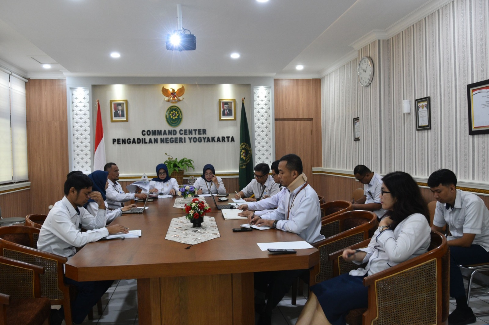 Rapat Monev Pembangunan Zona Integritas Pengadilan Negeri Yogyakarta