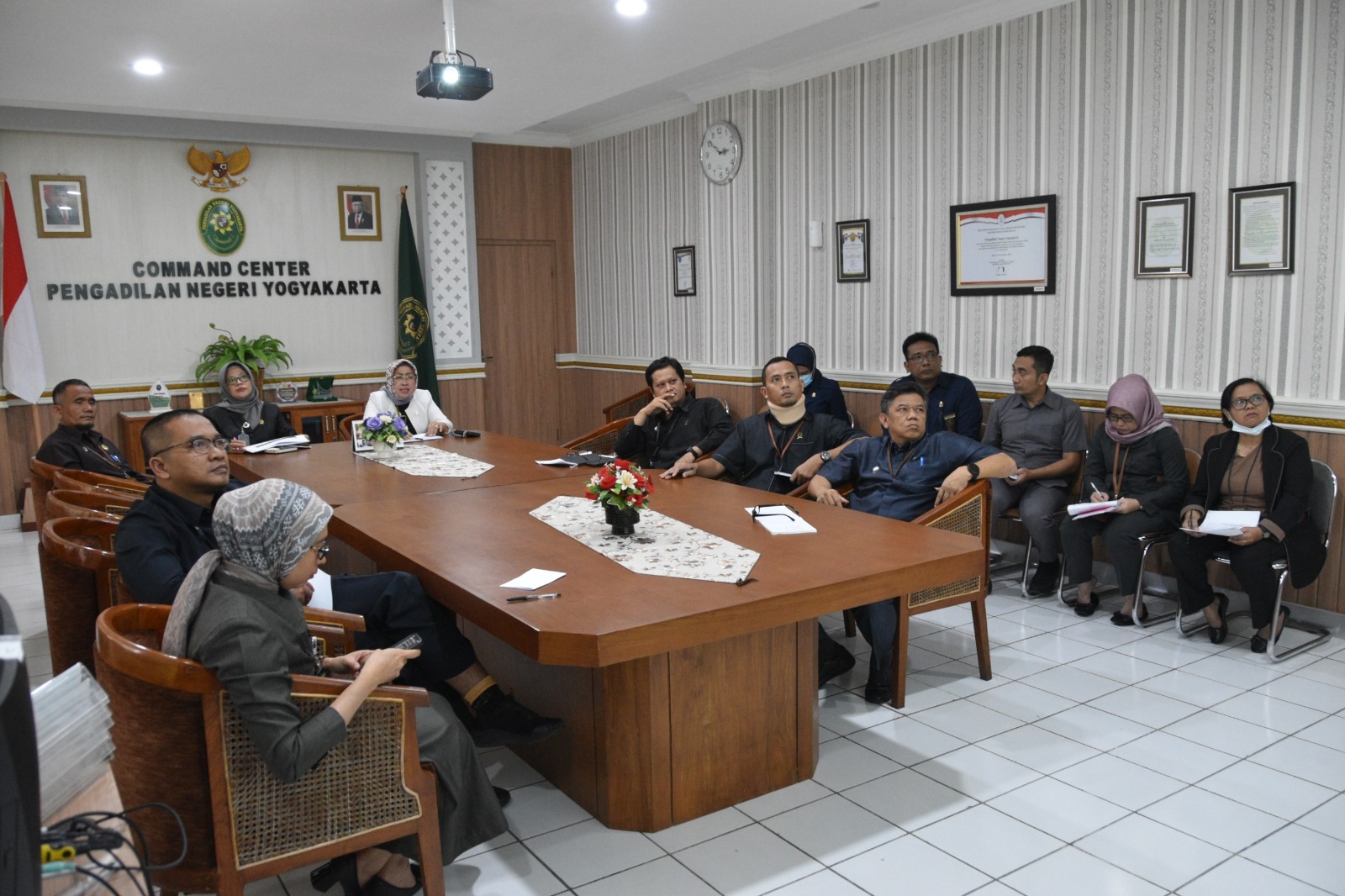 Rapat Koordinasi Monev Pembangunan Zona Integritas
