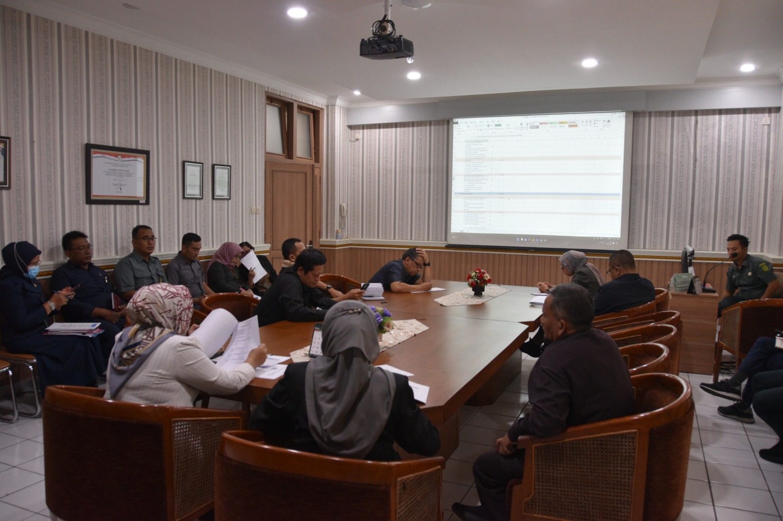 Rapat Koordinasi Monev Pembangunan Zona Integritas