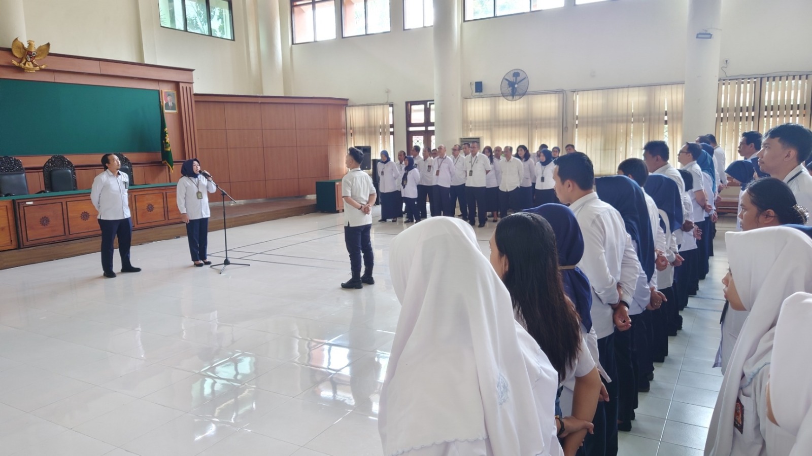 Apel Pagi Mengawali Bulan April Tahun 2024