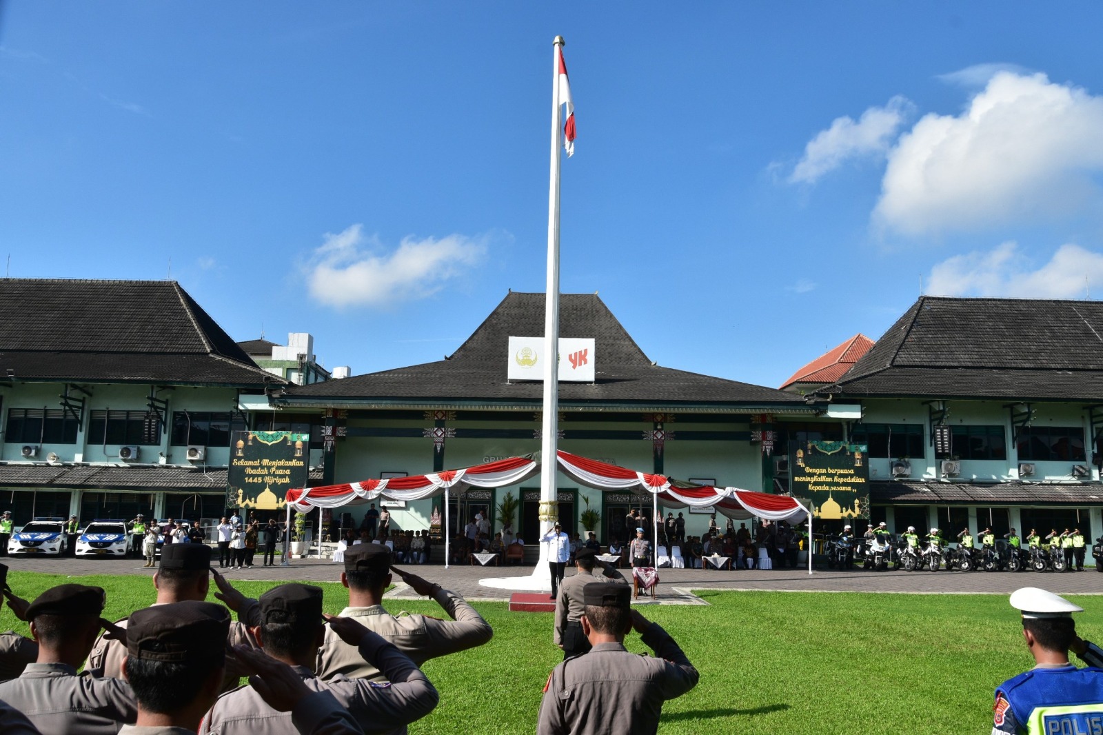 Ketua Pengadilan Negeri Yogyakarta Menghadiri Apel Gelar Pasukan Operasi Ketupat Progo 2024