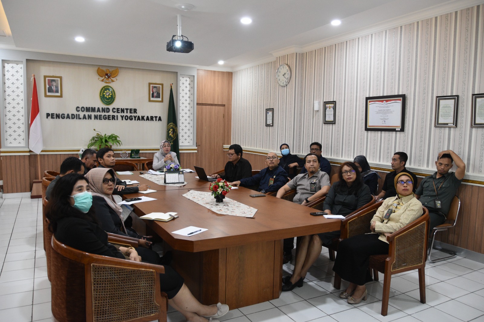 Rapat Tindak Lanjut Monev Pembangunan Zona Integritas tahun 2024