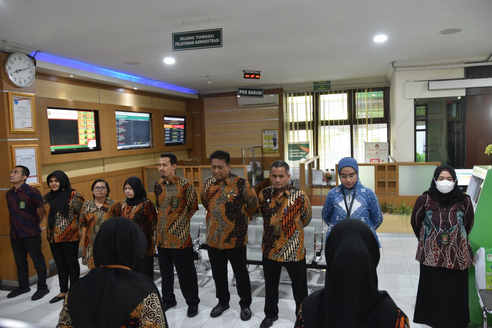 Apel Pagi Rutin Petugas PTSP 4 April 2024