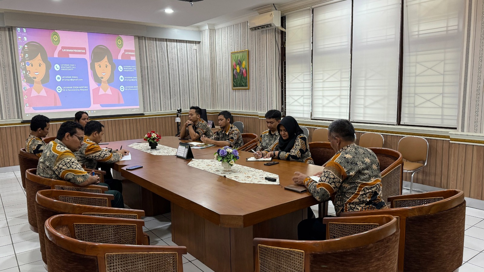 Rapat Berjenjang Kesekretariatan Bulan April 2024