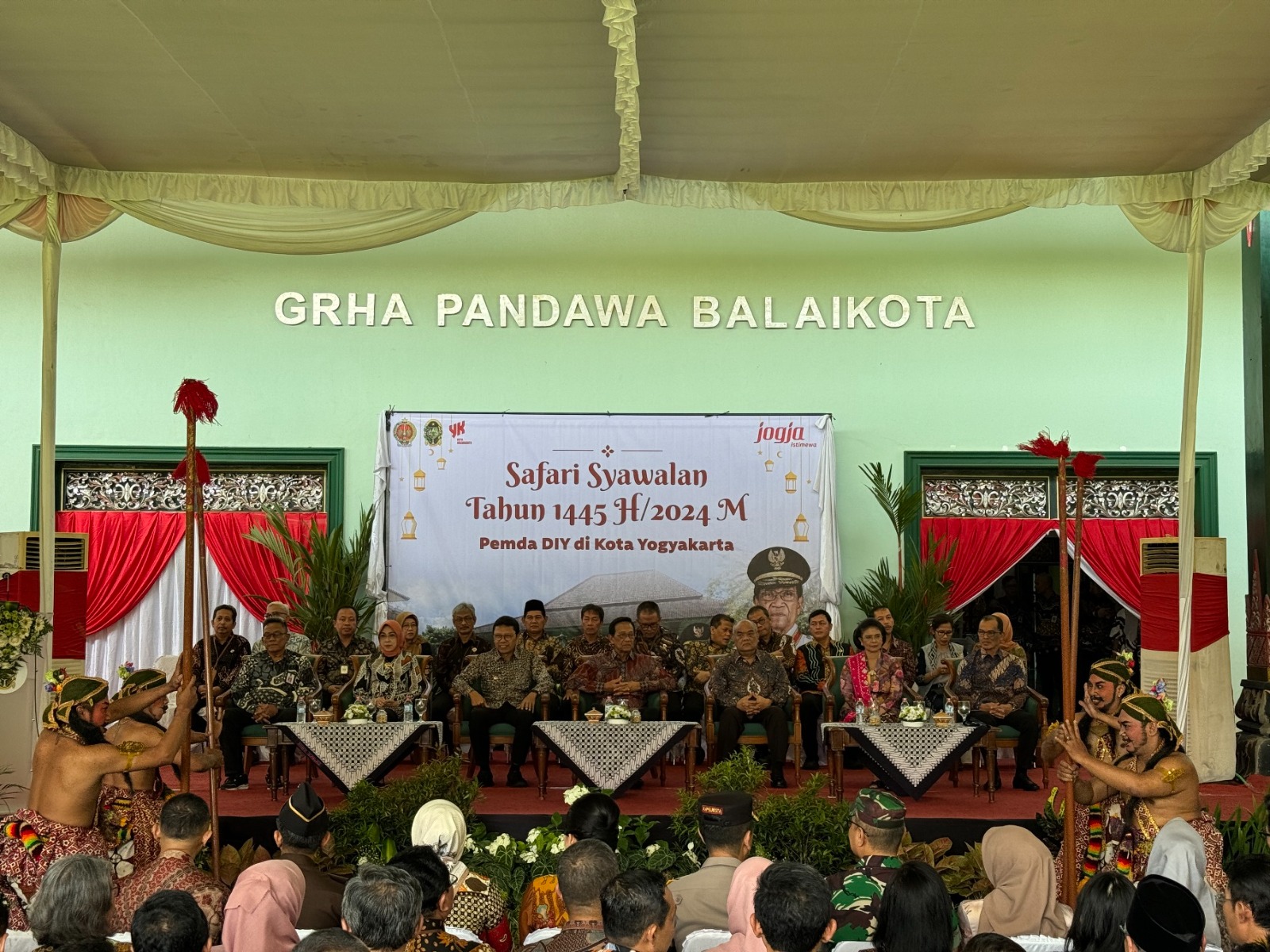 Pengadilan Negeri Yogyakarta Menghadiri Safari Syawalan Gubernur Daerah Istimewa Yogyakarta