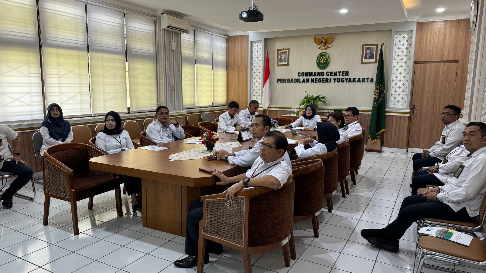 Rapat Monev Kedisiplinan dan TLHP Pengawasan Bidang Maret 2024