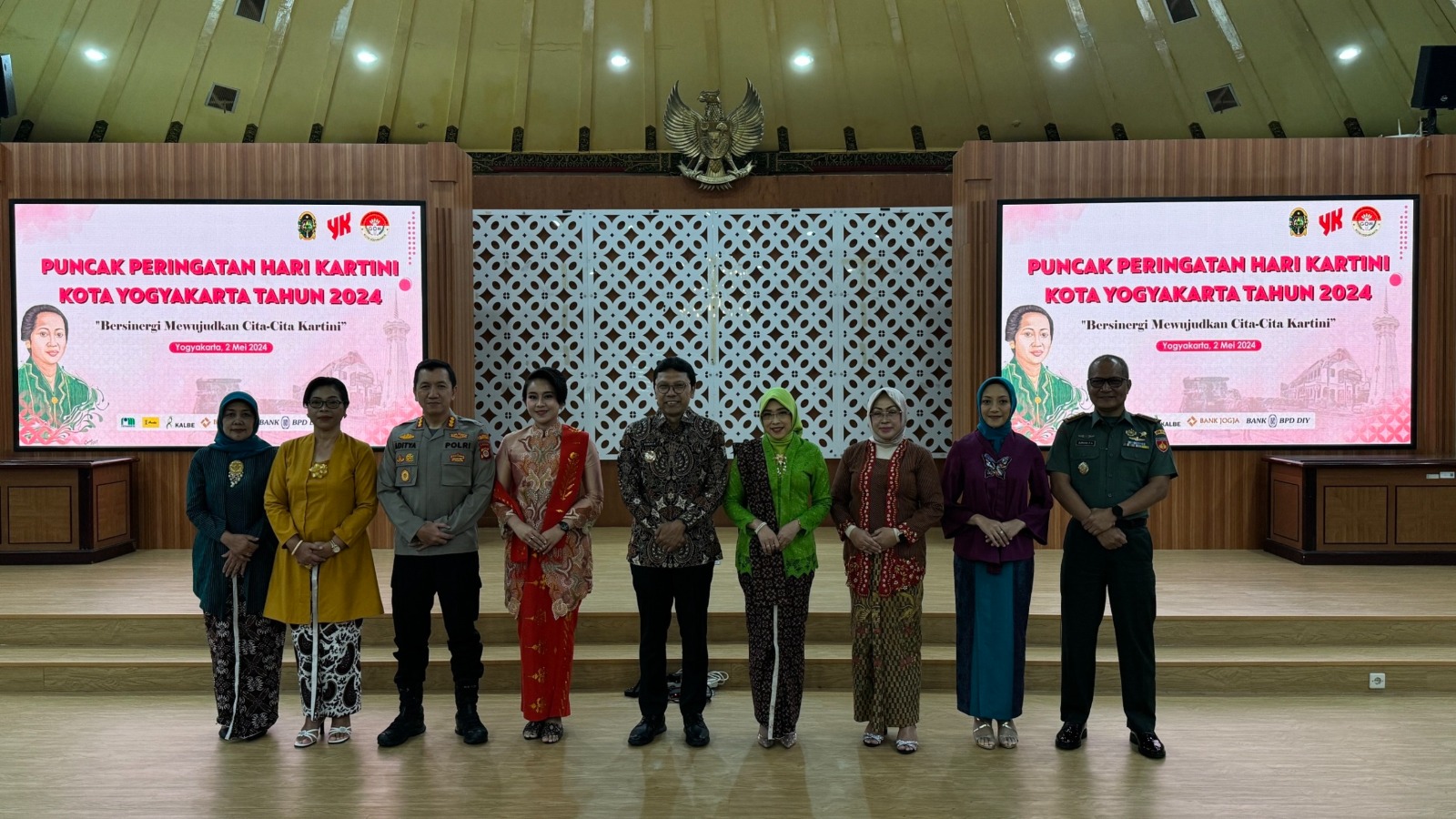 Pengadilan Negeri Yogyakarta Menghadiri Upacara Puncak Peringatan Hari Kartini