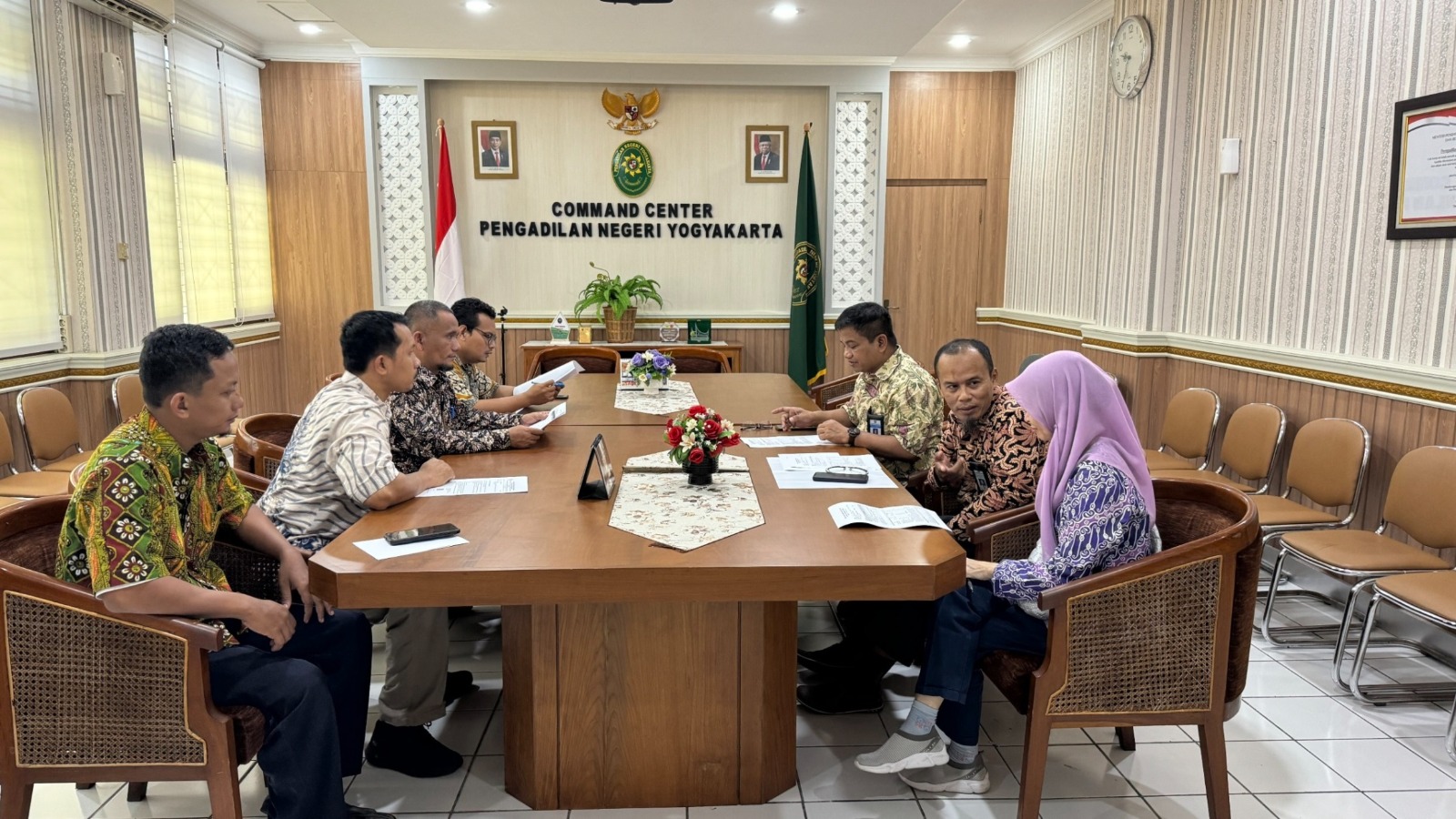 Kunjungan Kerja Tim KPPN Yogyakarta ke Pengadilan Negeri Yogyakarta