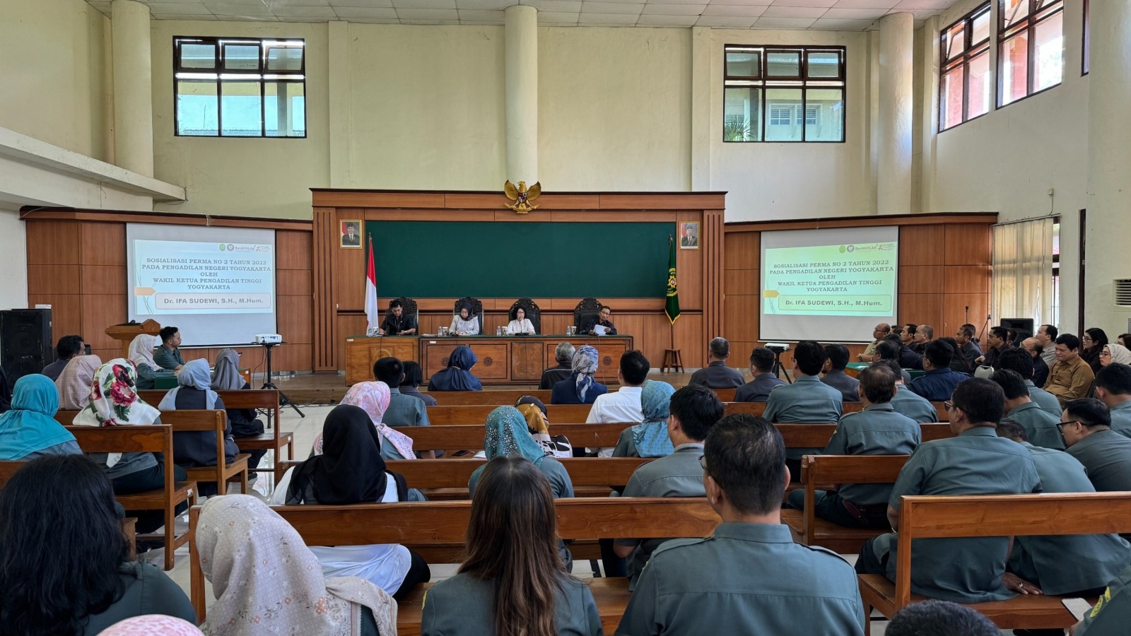 Pengawasan Daerah pada Pengadilan Negeri Yogyakarta oleh Pengadilan Tinggi Yogyakarta