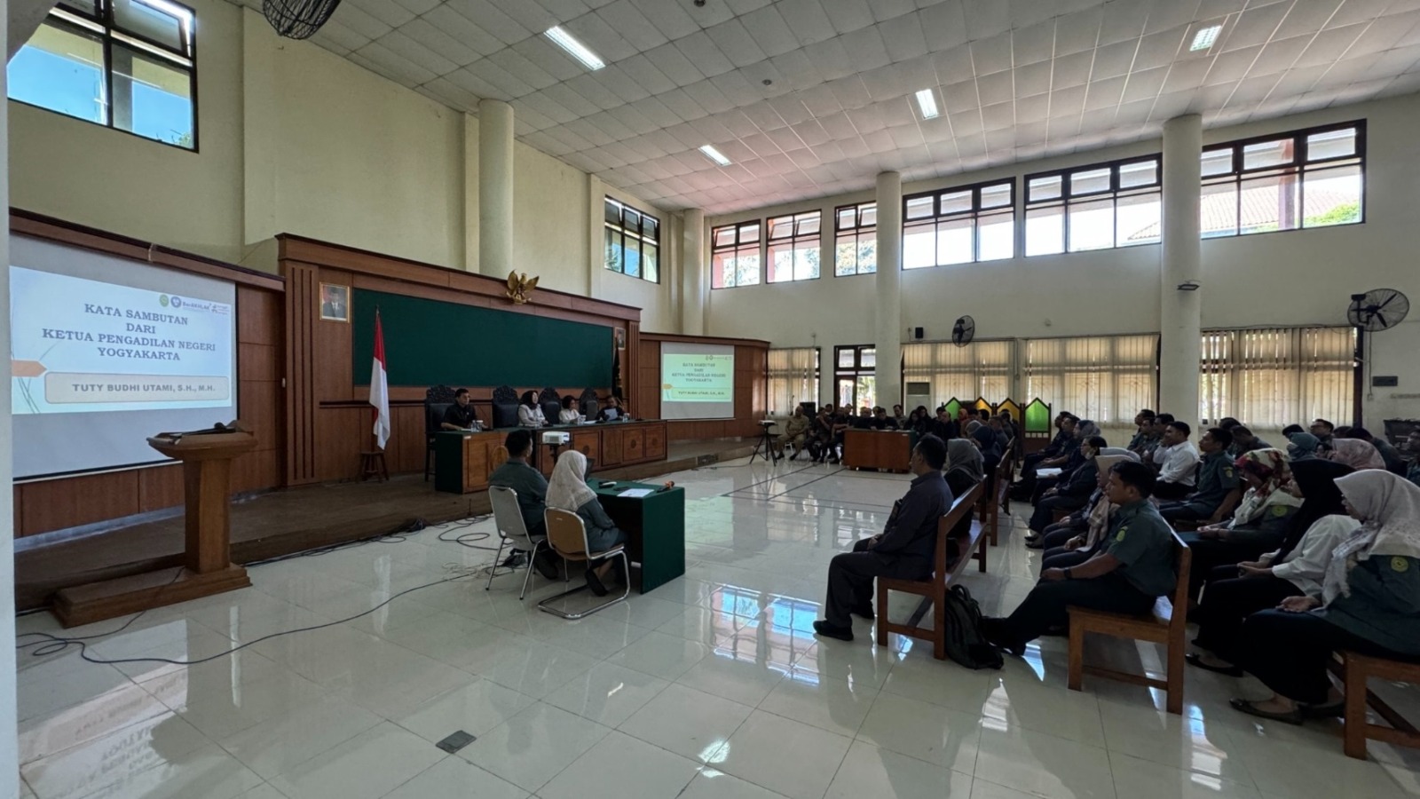 Pengawasan Daerah pada Pengadilan Negeri Yogyakarta oleh Pengadilan Tinggi Yogyakarta