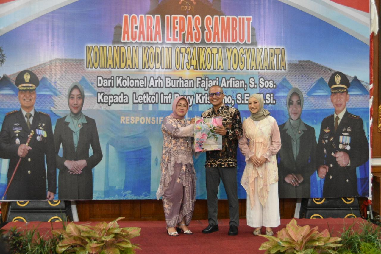 Ketua Pengadilan Negeri Yogyakarta Menghadiri Lepas Sambut Komandan Kodim 0734/Kota Yogyakarta