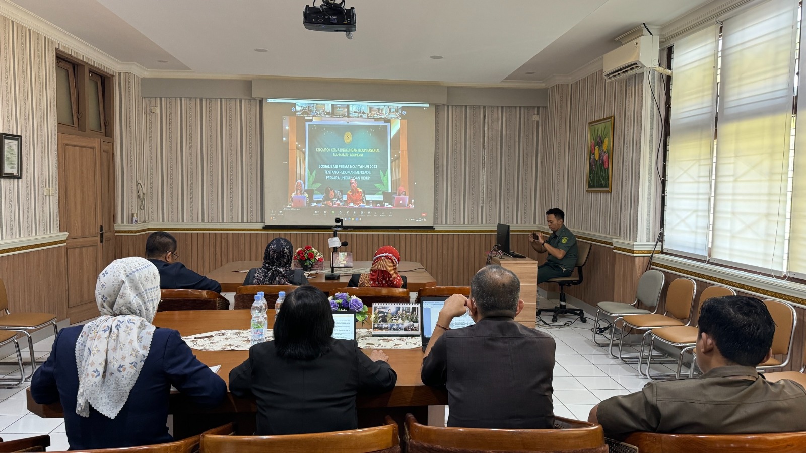 Pengadilan Negeri Yogyakarta Mengikuti Sosialisasi PERMA No. 1 Tahun 2023