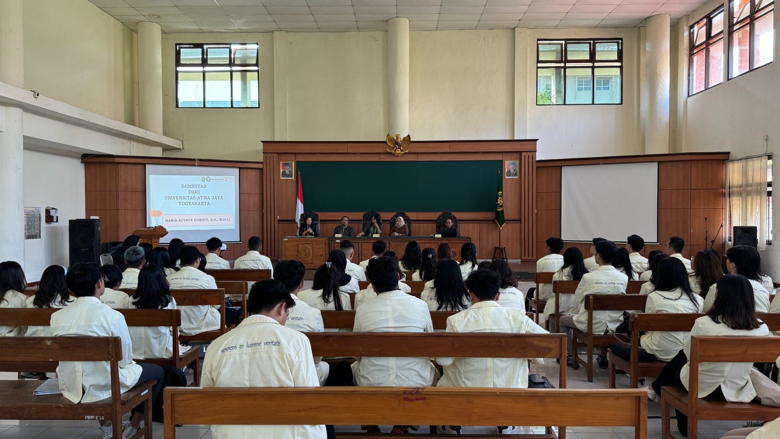 Pengadilan Negeri Yogyakarta Mendapatkan Study Visit dari Fakultas Hukum Universitas Atma Jaya Yogyakarta