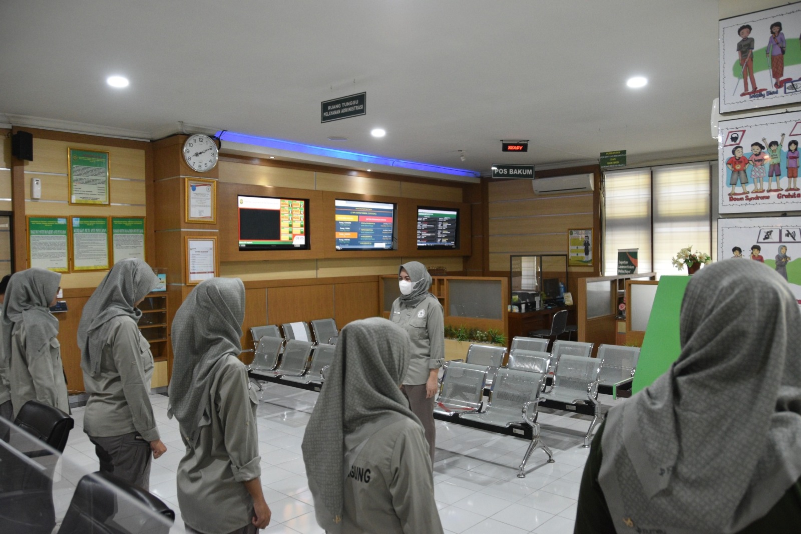 Apel Pagi Rutin Petugas PTSP 22 Mei 2024