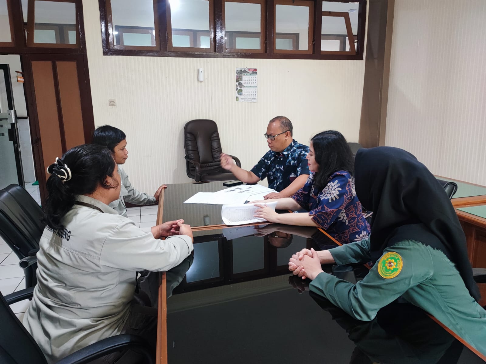 Pengadilan Negeri Yogyakarta Mendapatkan Kunjungan Kerja Tim Biro Perencanaan dan Organisasi Badan Urusan Administrasi Mahkamah Agung