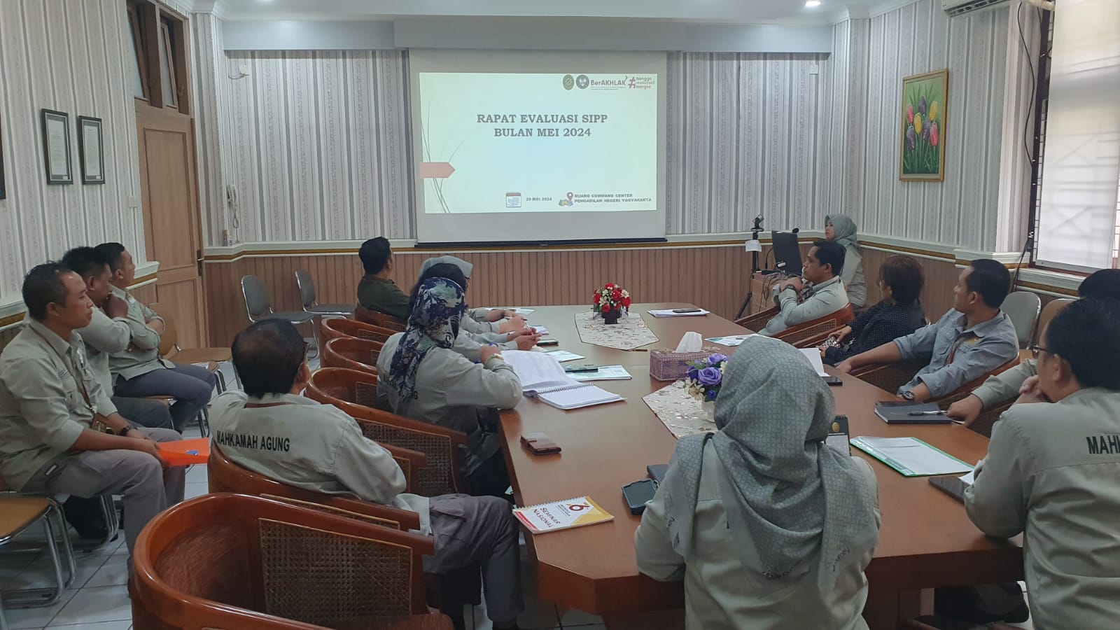 Rapat Koordinasi Monev SIPP dan MIS PN Yogyakarta