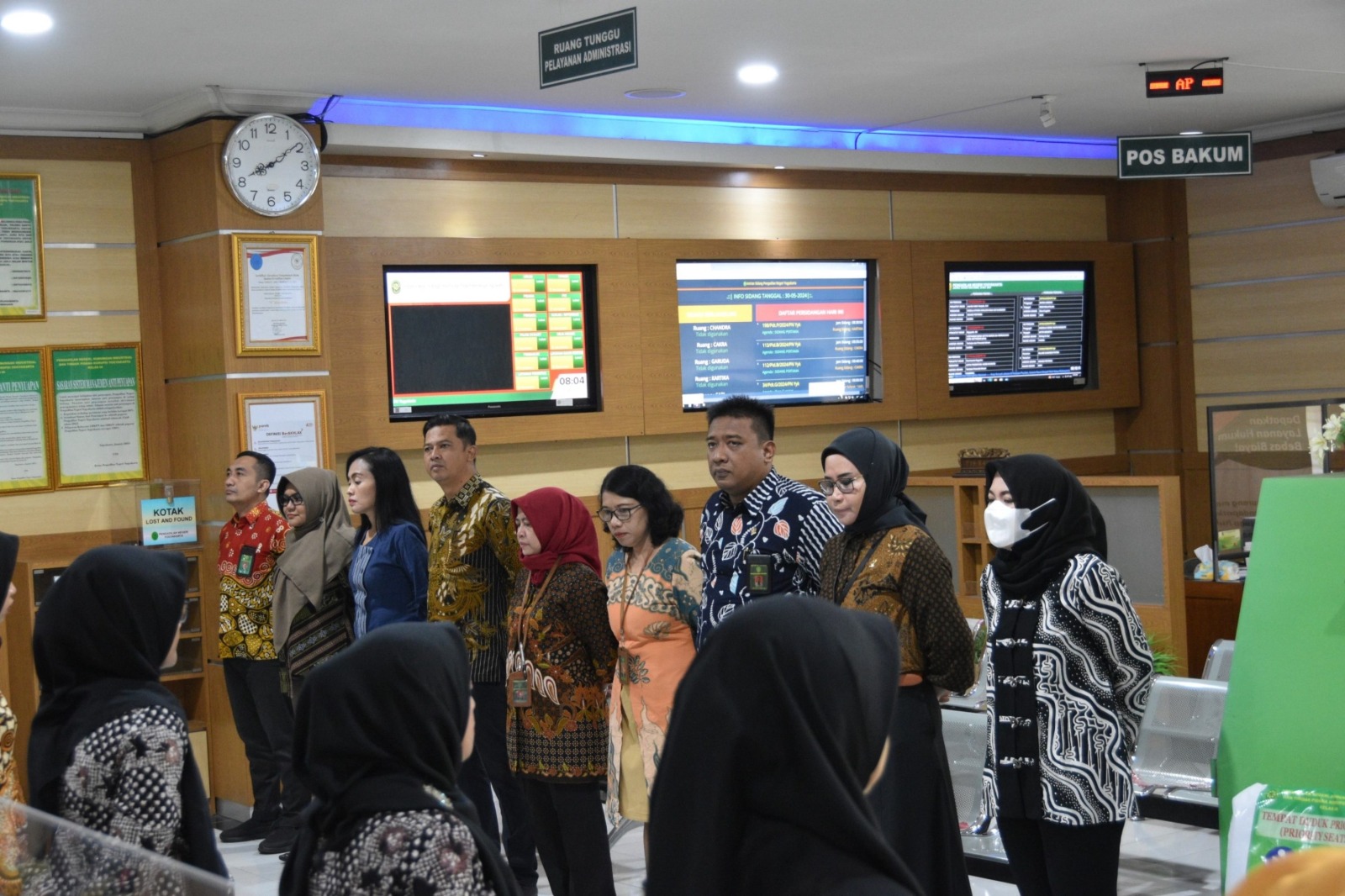 Apel Pagi Rutin Petugas PTSP 30 Mei 2024