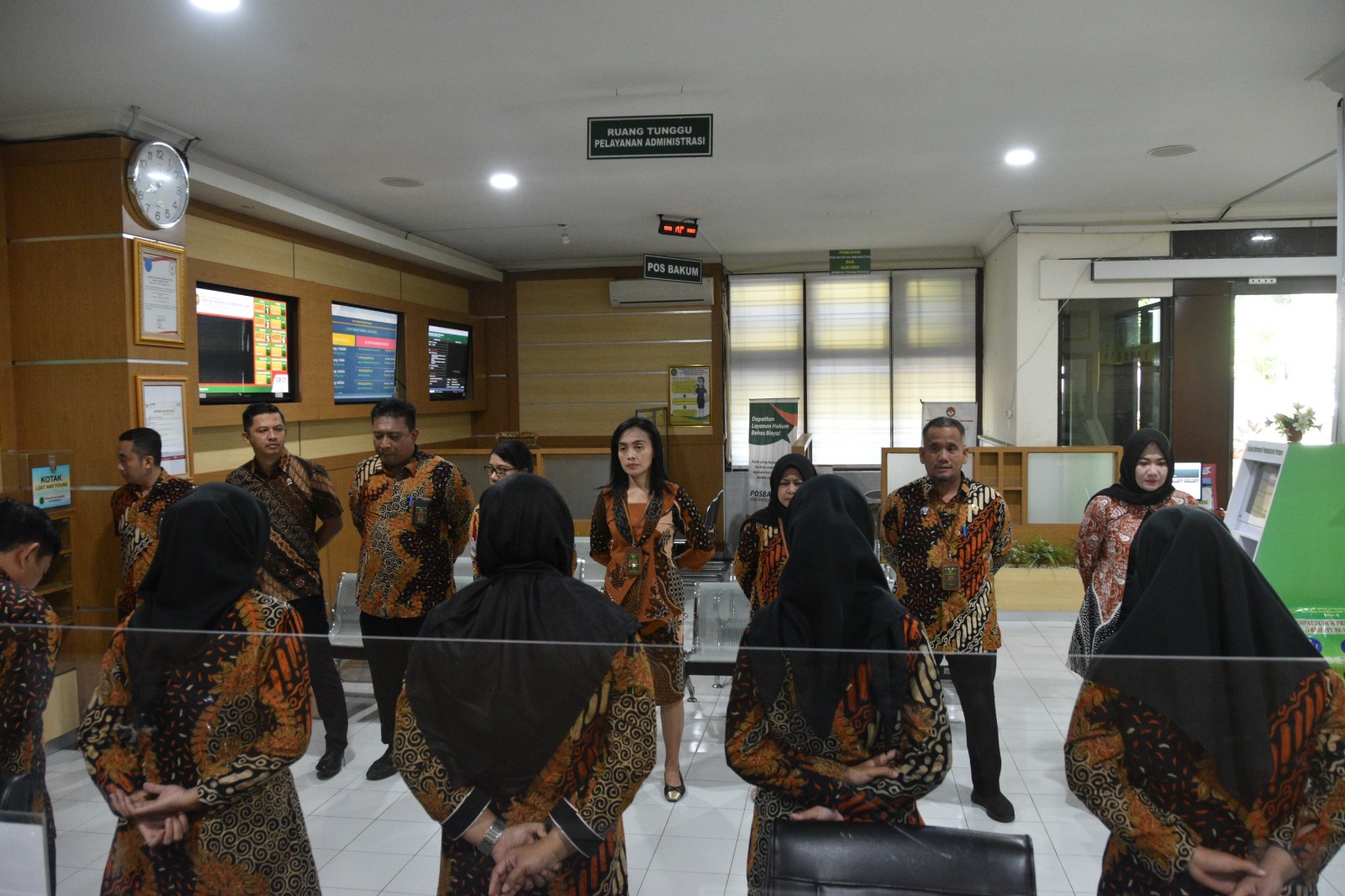 Apel Pagi Rutin Petugas PTSP 6 Juni 2024