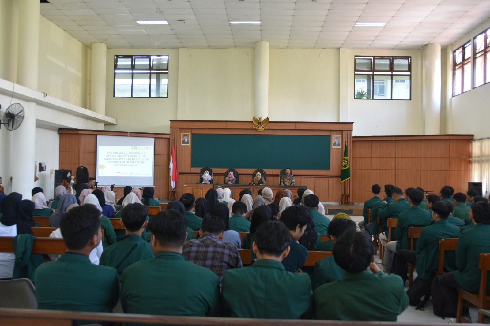 Pembekalan / Pembukaan Kuliah Praktik Peradilan Fakultas Syari'ah dan Hukum UIN Sunan Kalijaga di Pengadilan Negeri Yogyakarta