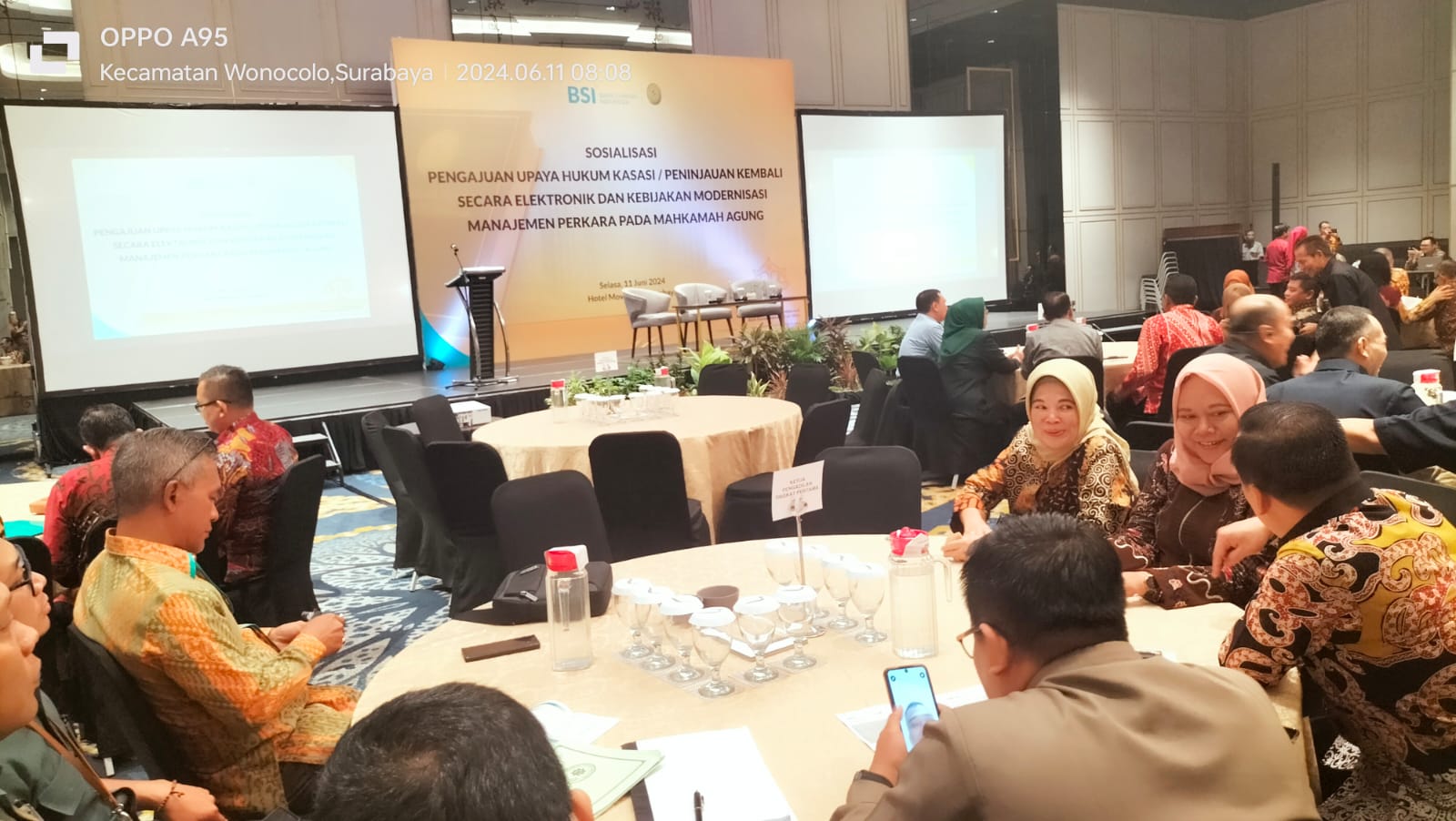 Pengadilan Negeri Yogyakarta Menghadiri Sosialisasi dan Monitoring Penyelesaian Perkara Elektronik
