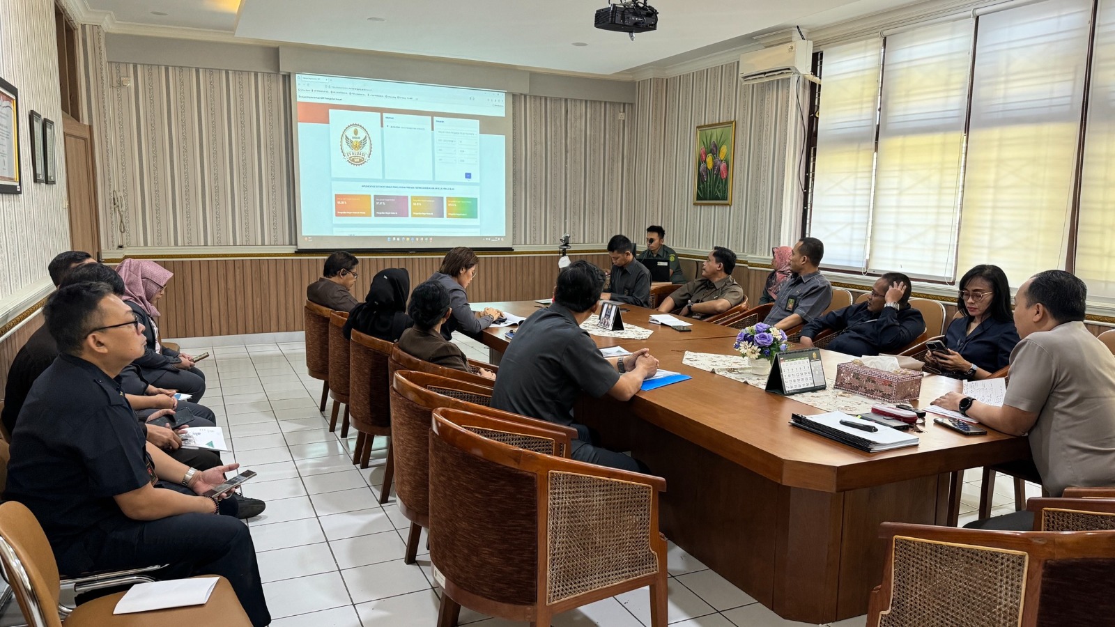 Rapat Koordinasi Monev SIPP dan MIS Bulan Mei 2024
