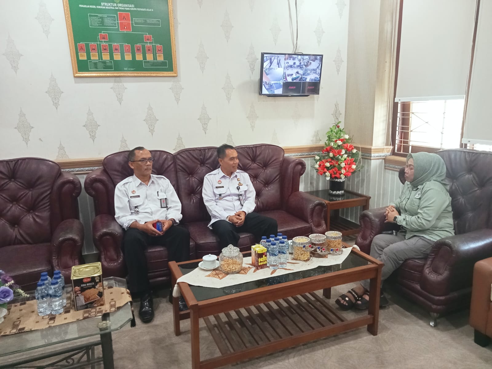 Pengadilan Negeri Yogyakarta Mendapatkan Kunjungan Kerja dari Kepala Rupbasan Klas 1 Yogyakarta