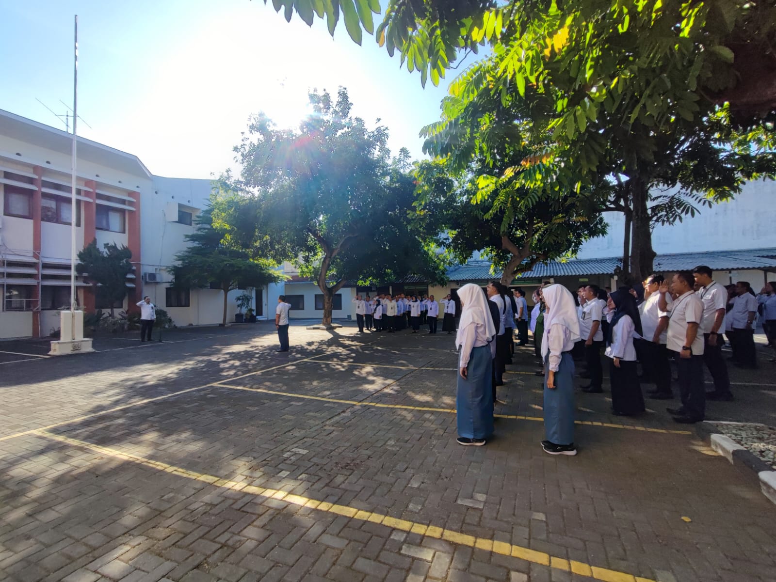 Apel Pagi Mengawali Bulan Juli Tahun 2024